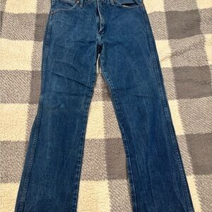 Wrangler Authentic Blue Denim Jeans